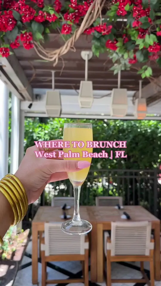 Galley at Hilton in Palm Beach showing brunch, bottomless brunch, video by thelongweekender on TikTok