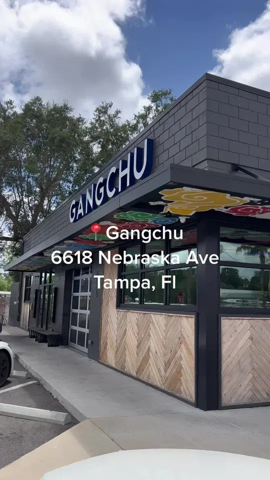 GANGCHU in Tampa showing korean food, general, video by fleatsandmore on TikTok