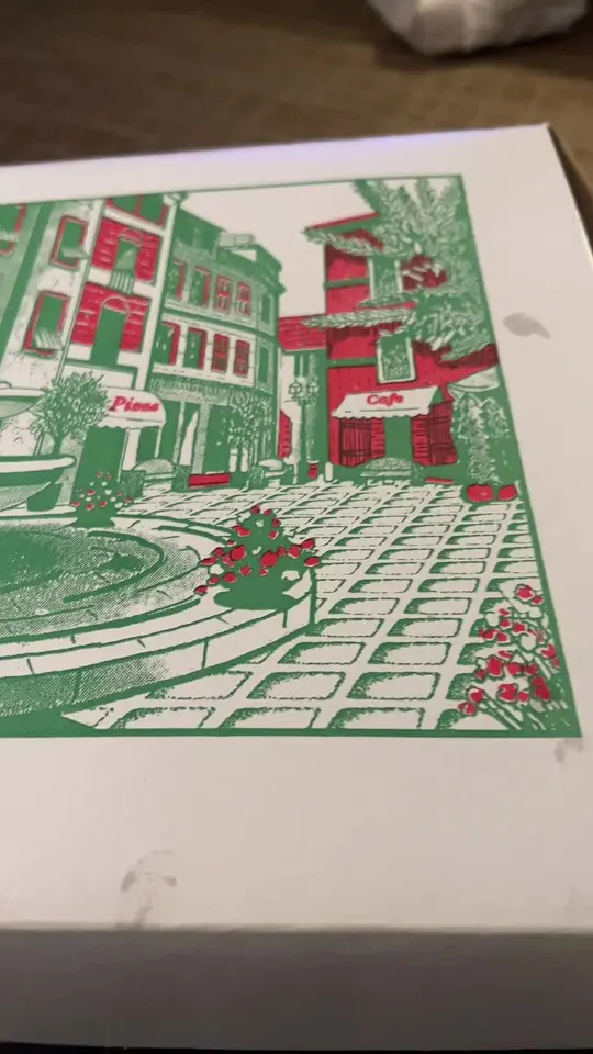 Gardens Pizza & Pasta in Jupiter showing pizza, pasta, video by thatfloridafeeling on TikTok