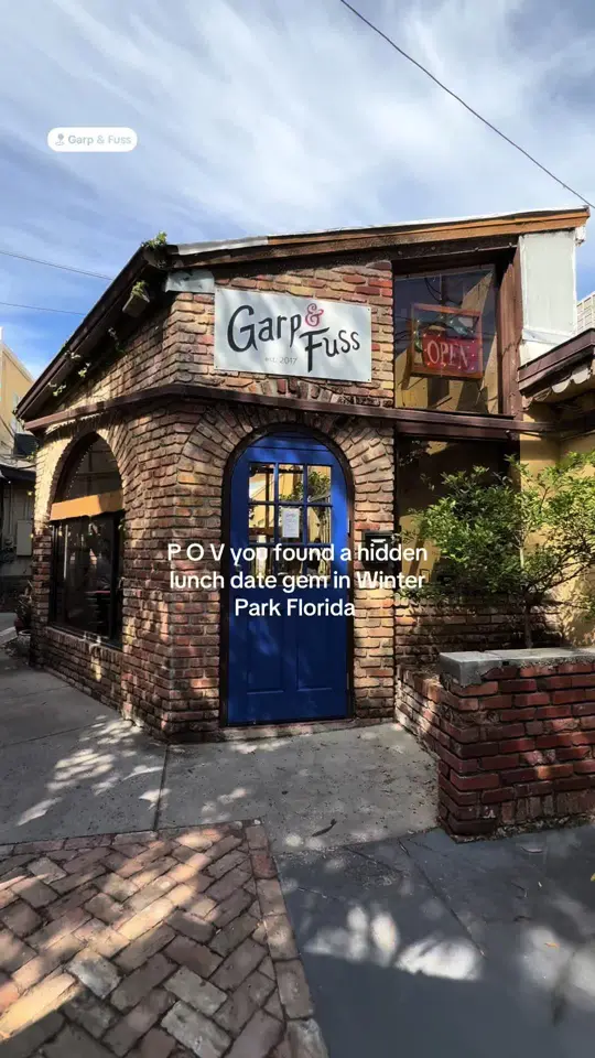 Garp & Fuss in Orlando showing review, visit, video by abbyz_digitaldiary on TikTok