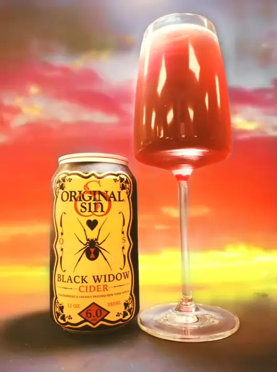 Gasparilla Pizzeria & Growlers in Valrico showing drink, blackberry cider, video by Gasparilla Pizzeria on Facebook