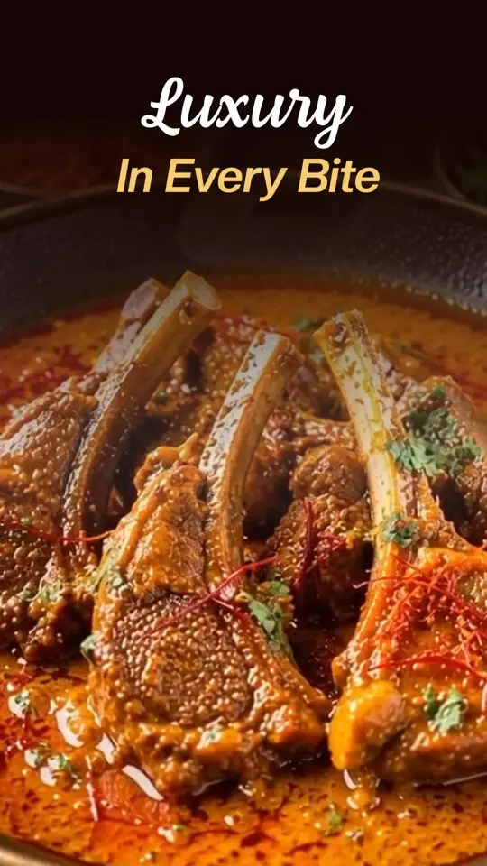  in Florida showing food, rogan josh, video by Gateway To India on Facebook