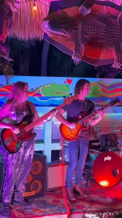 Gator Hole Bar in Everglades City showing live music, jack shealy band, video by Gator Hole Bar on Facebook