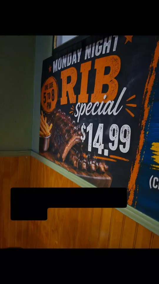 Gator's Dockside DeLand in Deland showing food, half back of ribs plate, event, free bingo, video by Gator's Dockside of DeLand on Facebook