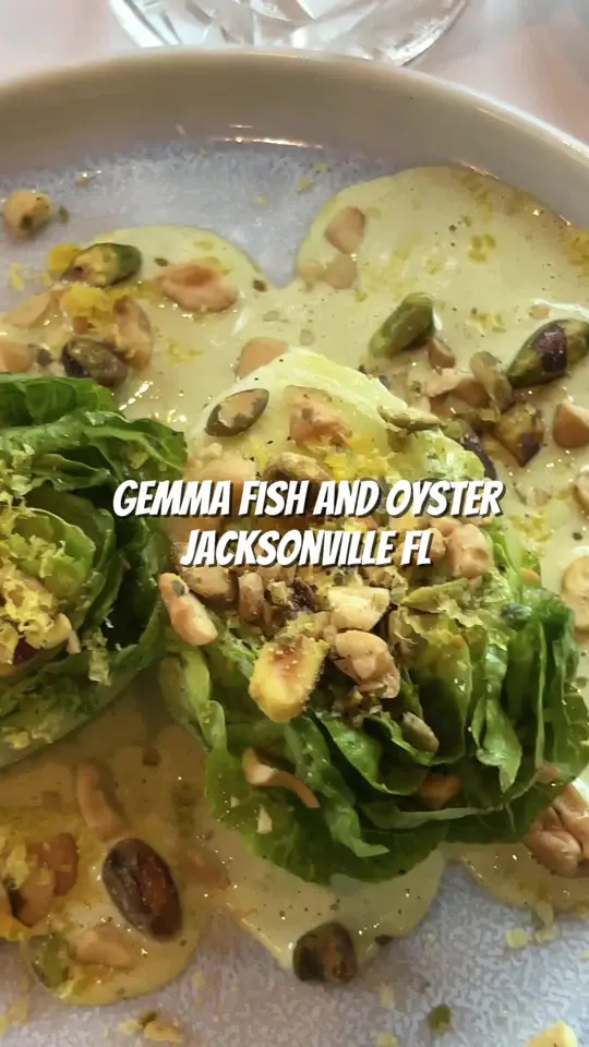 Gemma Fish + Oyster in Jacksonville showing review, visit, video by phasetwounfiltered on TikTok