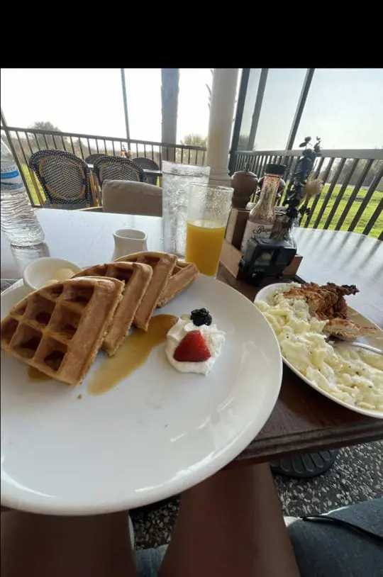 Georgia Comfort Kitchen in Savannah showing breakfast, city of savannah, video by karisma_ray on TikTok