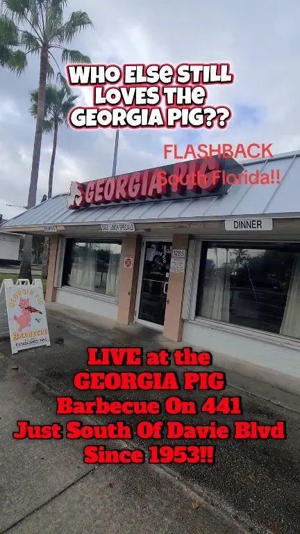  in Florida showing restaurant visit, menu items, video by Flashback South Florida - Memories and M on Facebook