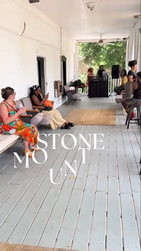 Gilly Brew Bar in Stone Mountain showing coffee, dj, atmosphere, video by City of Stone Mountain Downtown Developm on Facebook