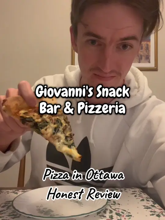 Giovanni's Pizza and subs in Davenport showing pizza, takeout, video by thebesteats613 on TikTok
