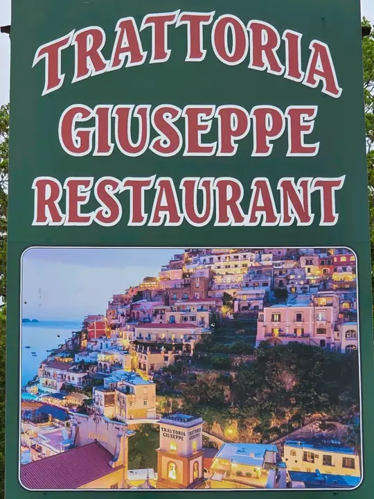 Giuseppe's in Augusta showing italian restaurant, pasta, wine, video by whitetrashadventures on TikTok