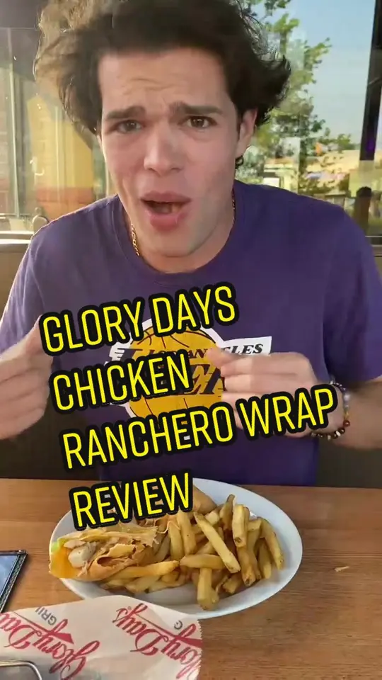Glory Days Grill in Tallahassee showing food review, video by joeymunroe on TikTok