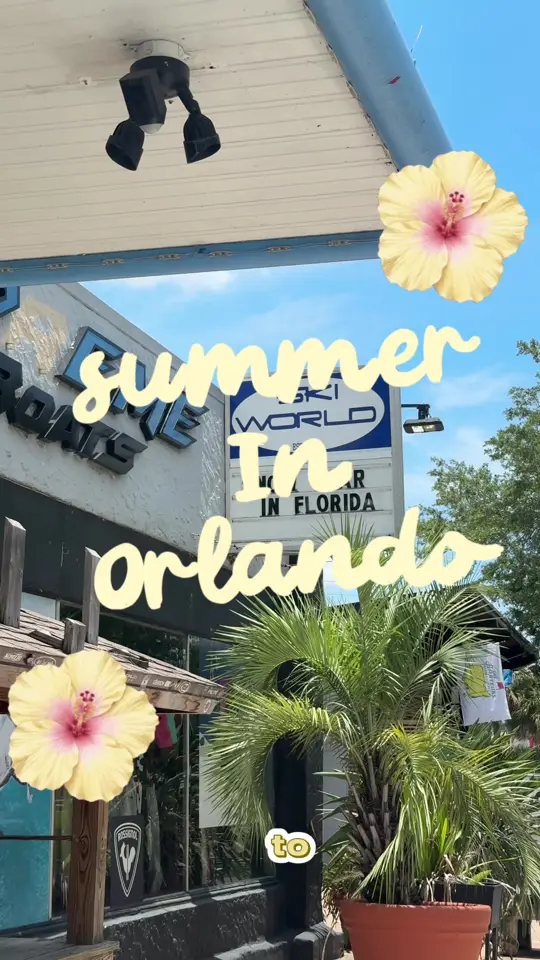 Gnarly Barley in Orlando showing paddleboarding, lake activity, turtles, visit, simple summer days, video by with.noeli on TikTok