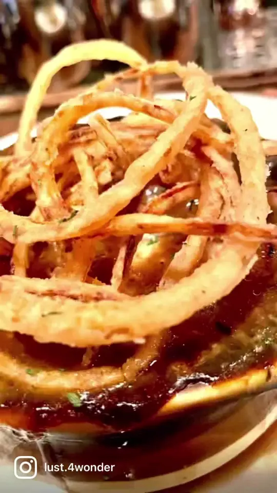  in Florida showing food, french onion soup, video by lust4wonder on TikTok