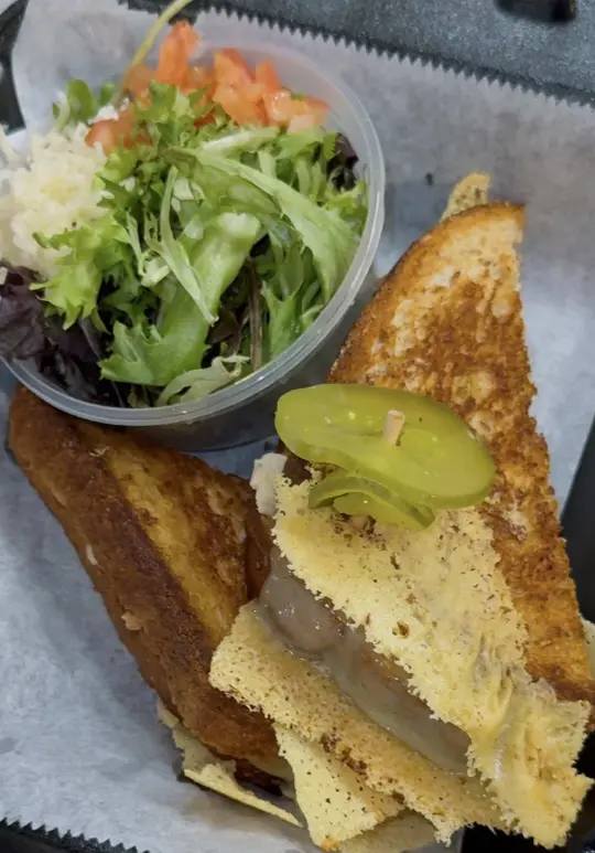 Gocha's Breakfast Bar in Fayetteville showing review, visit, video by gochabreakfastbar1 on TikTok