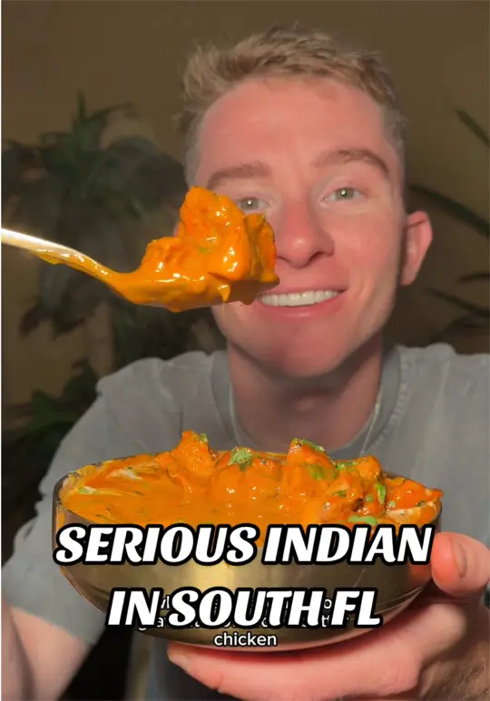  in Florida showing indian food, review, video by maxeatsss on TikTok