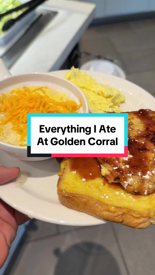 Golden Corral on TikTok, video by hospitalityhustler