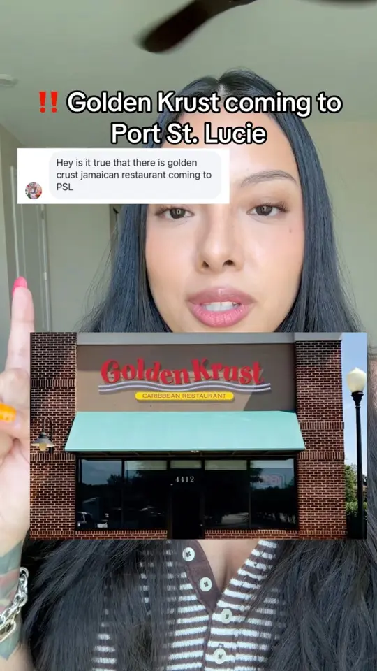 Golden Krust Caribbean Restaurant in Miami showing review, oxtails, video by Josjusttries on Facebook