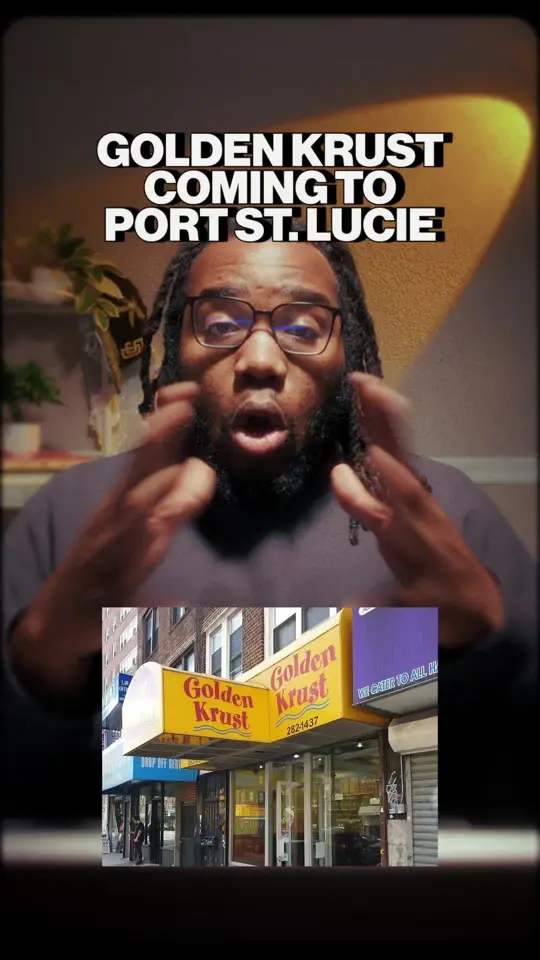 Golden Krust Caribbean Restaurant on TikTok, video by sunlandnews