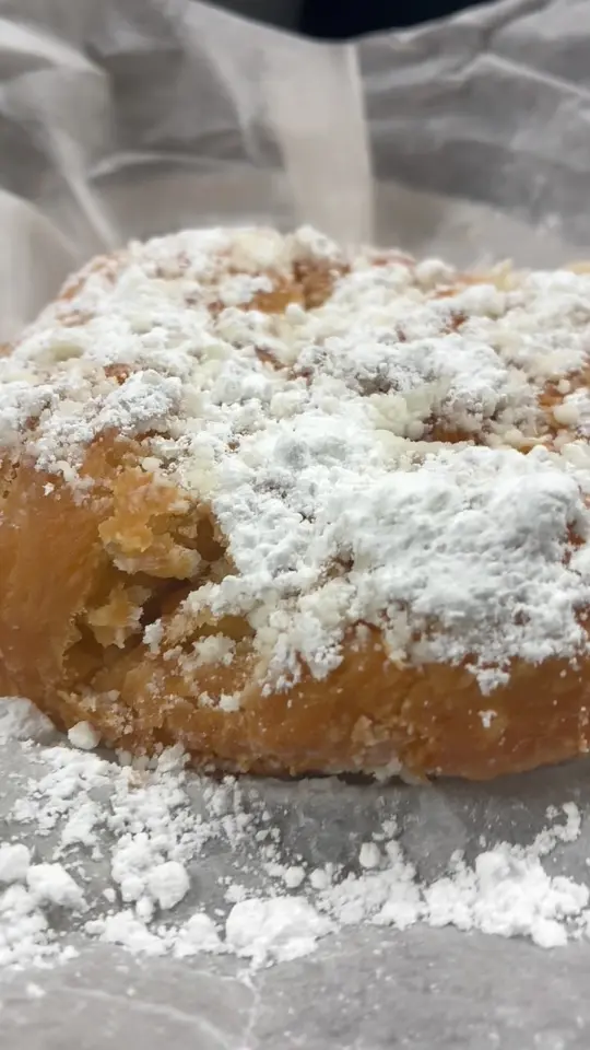 Good Religion in Albany showing food, fried dough, video by Good Religion Grill on Facebook