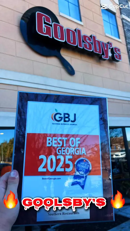 Goolsby's in Evans showing review, best southern cookin, family owned, 2 locations, video by Goolsby's on Facebook