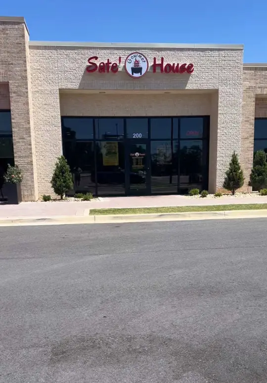 Gourmet Saté House in Pensacola showing review, visit, service, video by bigggbackzack on TikTok