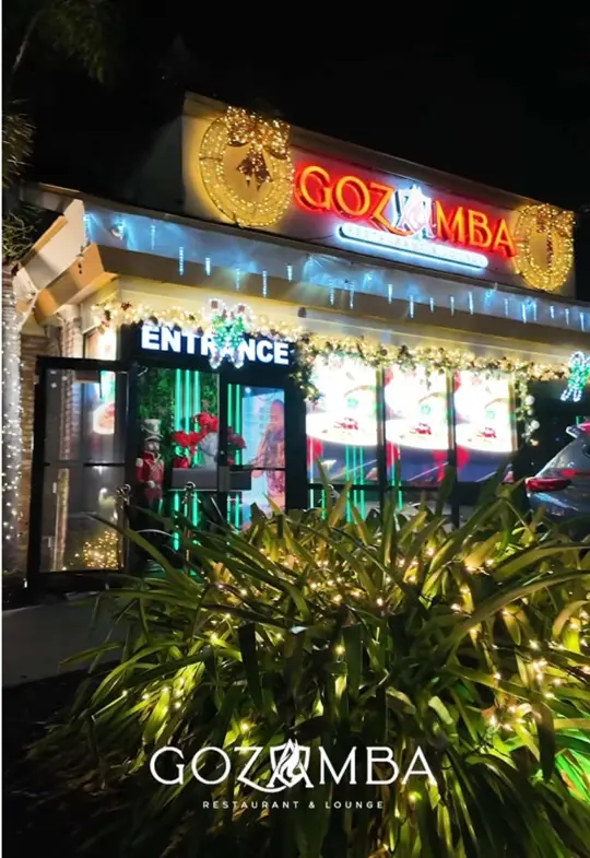 Gozamba Restaurant & Lounge in Orlando showing restaurant, lounge, food, drinks, nightlife, live performances, video by gozambaorlando on TikTok