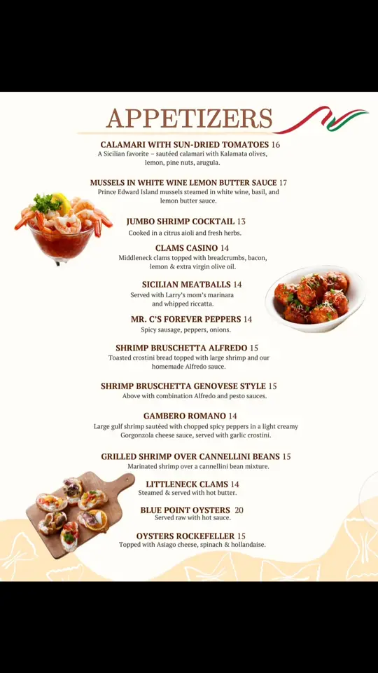Grace's Trattoria At The Lani Kai in Fort Myers Beach showing restaurant, italian food, menu, video by I Love Ft Myers Beach on Facebook