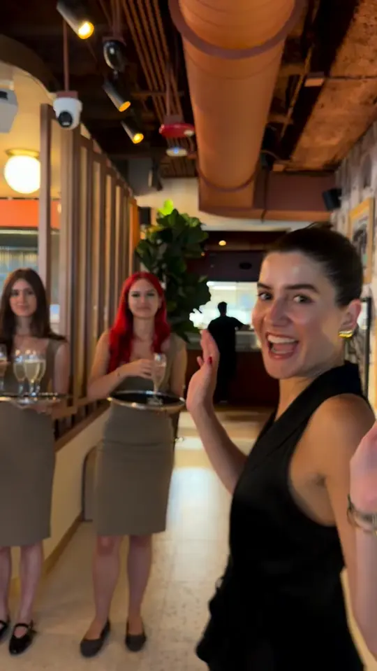 Grand Public in Miami showing cocktail, reverse happy hour, video by Beyond South Beach on Facebook