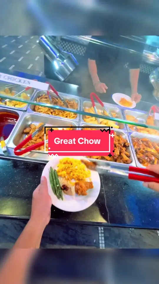GREAT CHOW in Morrow showing food, chinesebuffet, video by mikebeeatin on TikTok