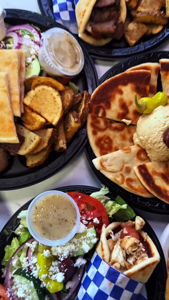 Grecian Gyro in Dunwoody showing food, gyros, video by Discover Dunwoody, GA on Facebook