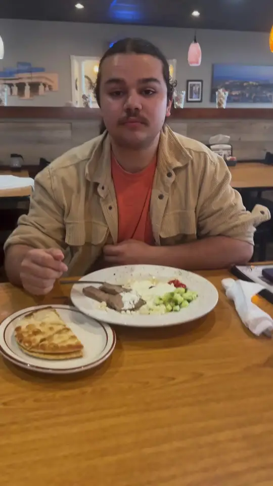 Grecian Gyro in Dunwoody showing food, greek bowl with gyro, video by grecianrestaurant on TikTok