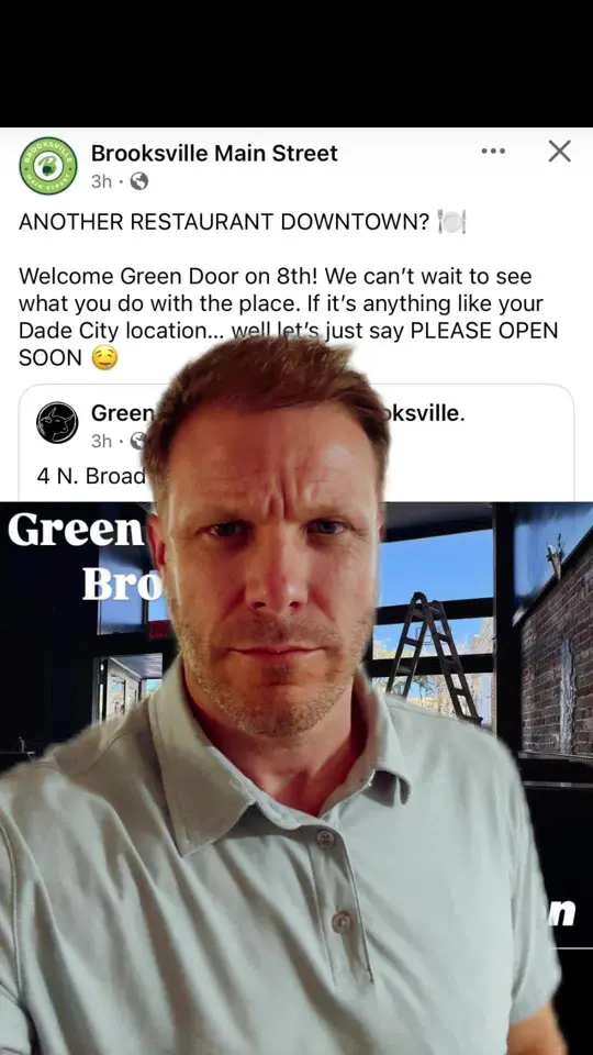 Green Door on 8th in Dade City showing review, visit, video by rosshardy81 on TikTok
