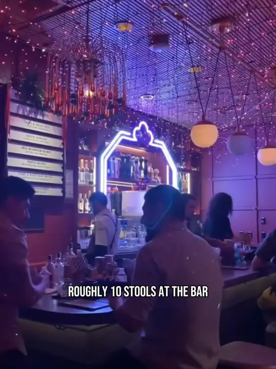Green Door on Broad in Brooksville showing bar, mezcal and tequila room, sotol, black truffle nachos, hotel suite, video by vegasdecoded.sb on TikTok