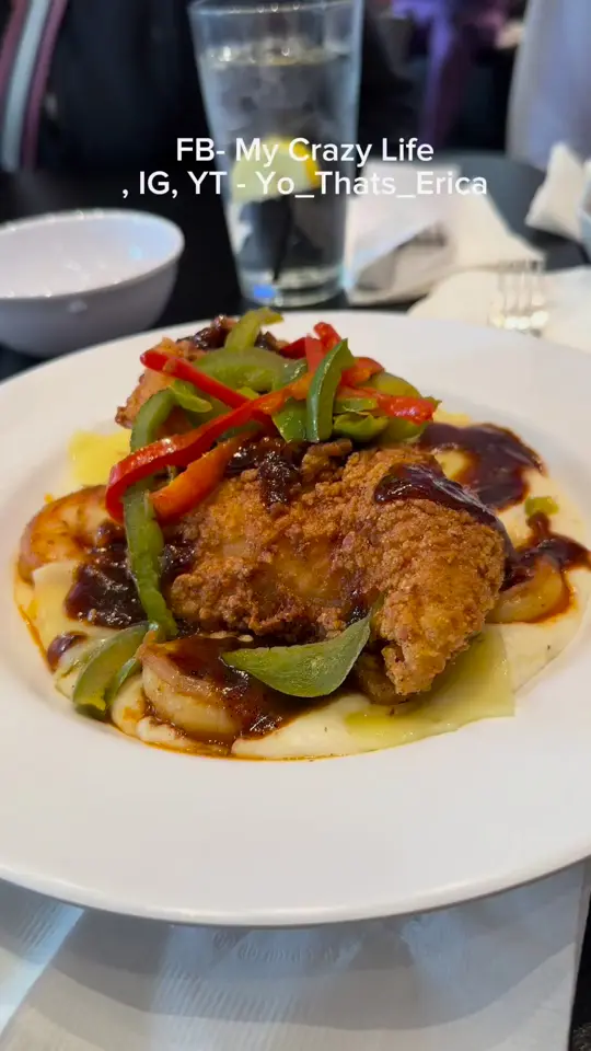 Grits and Eggs Breakfast Kitchen in Atlanta showing review, visit, breakfast, brunch, video by My Crazy Life on Facebook