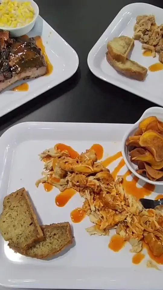  in Florida showing restaurant visit, tropical bbq, chef ben sato, video by treyschowdown on TikTok