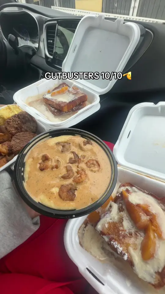 Gutbusters - Atlanta in Atlanta showing restaurant visit, food, video by lifewithnaestarr on TikTok