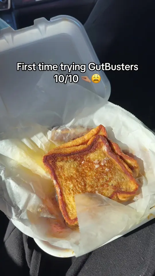 Gutbusters Breakfast - Flat Shoals in Decatur showing food, french toast, video by quanjenae on TikTok