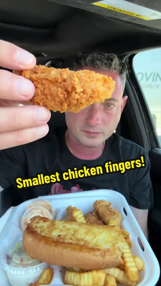 Guthrie's in Tallahassee showing food, chicken fingers, video by foodiejustice on TikTok