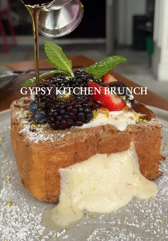 Gypsy Kitchen in Atlanta showing brunch, restaurant visit, video by jacksonmoehler on TikTok