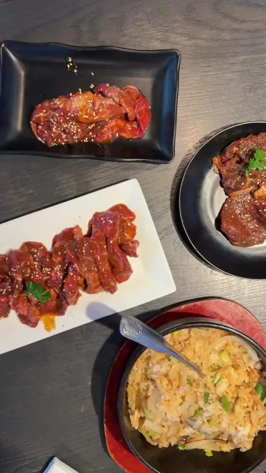 Gyu-Kaku Japanese BBQ in Winter Garden showing restaurant visit, all you can eat, video by eatswithnancy on TikTok