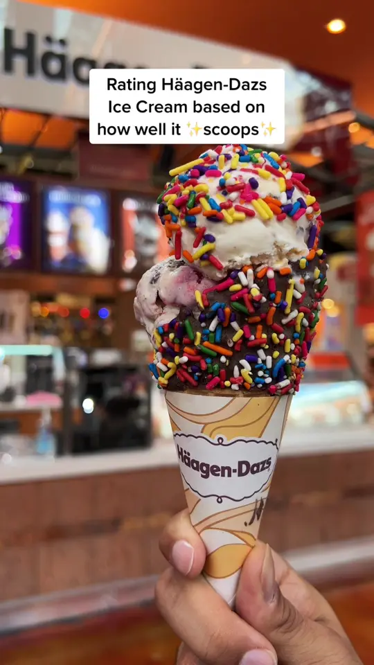 Häagen-Dazs in Miami showing ice cream, häagen-dazs, video by foodroama on TikTok