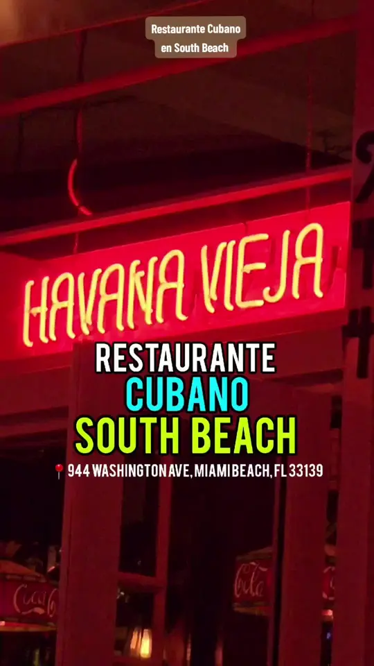 Habana Vieja Restaurant in Miami showing review, visit, atmosphere, live music, video by cathyroldan on TikTok