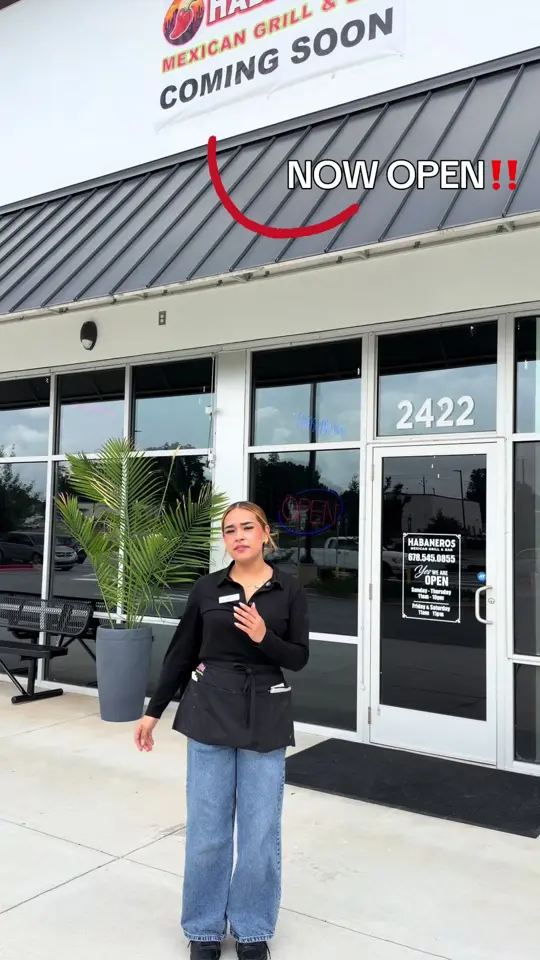 Habaneros Mexican Grill & Bar in Hampton showing visit, atmosphere, video by habaneroshampton on TikTok