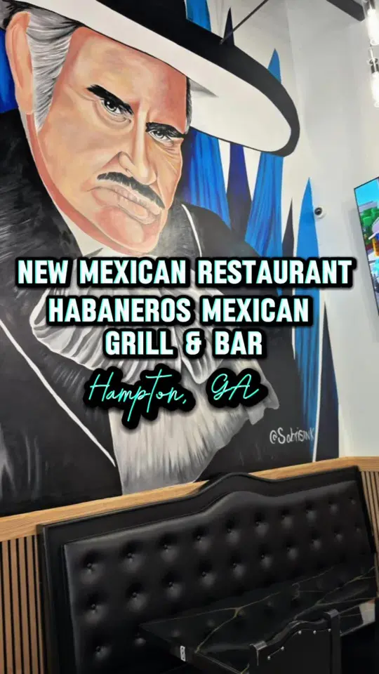 Habaneros Mexican Grill & Bar in Hampton showing review, visit, tacos, burritos, fajitas, video by amberbypass on TikTok