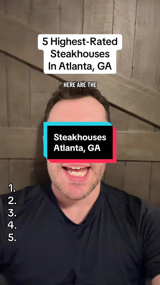 Hal's \ in Atlanta showing steakhouse, restaurant visit, atlanta georgia, video by discoverymatt on TikTok