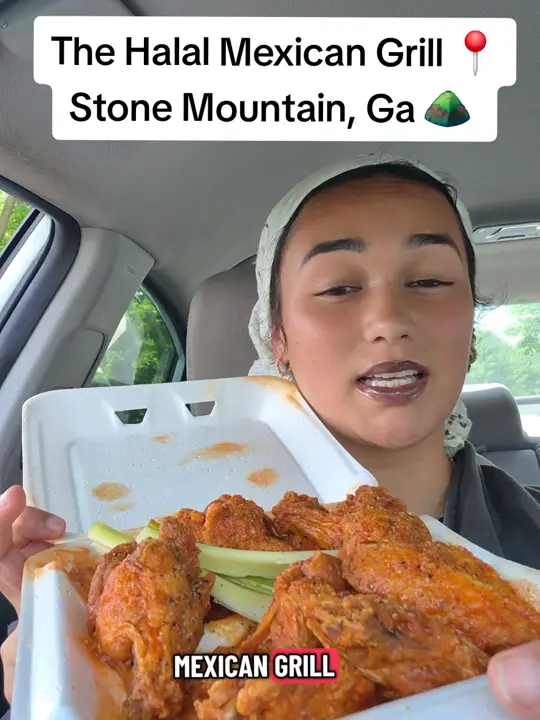 HALAL MEXICAN KITCHEN in Stone Mountain showing food review, halal food, mexican food, video by radiant.soulss on TikTok