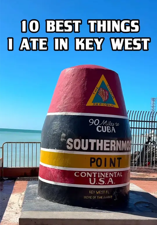 Half Shell Raw Bar in Key West showing review, visit, video by mr.eats305 on TikTok