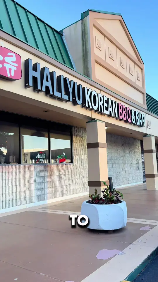 HALLYU KOREAN BBQ & BAR in Tamarac showing all-you-can-eat korean bbq, all-you-can-eat korean fried chicken, private karaoke rooms, bingsu, video by hallyukoreanbbq on TikTok