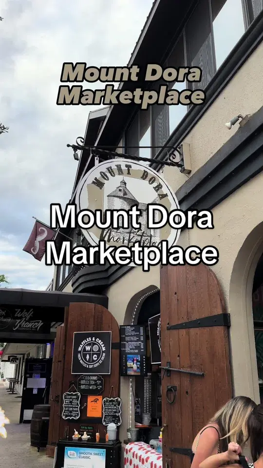 HandleBar in Mount Dora showing drink, craft cocktails, drink, blue hippo, video by sunshineandkeylimeblog on TikTok