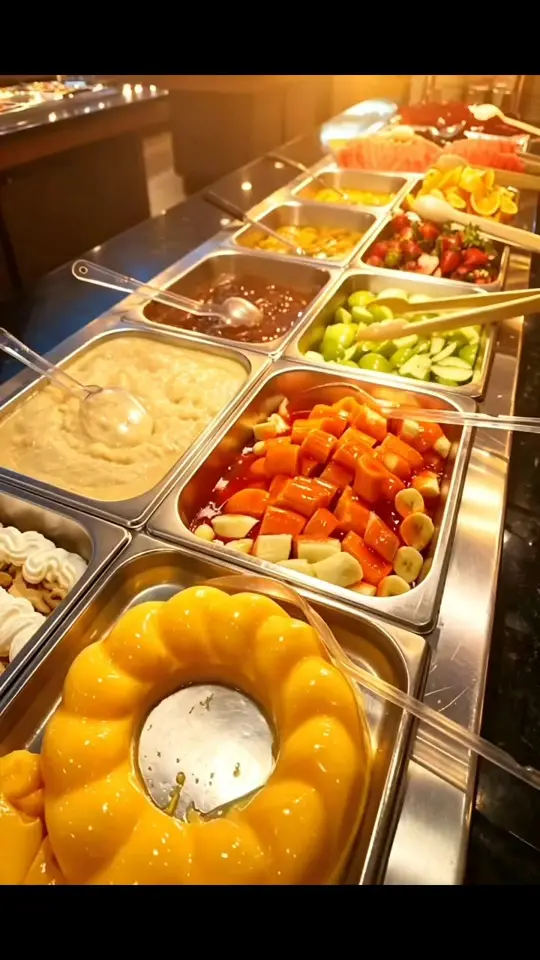 Happy China in Warner Robins showing buffet, handmade dumplings, signature noodles, seafood dishes, traditional chinese specialties, soft-serve ice cream, video by Happy China Buffet on Facebook